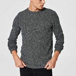 Selected Homme | Charcoal Knit Sweater